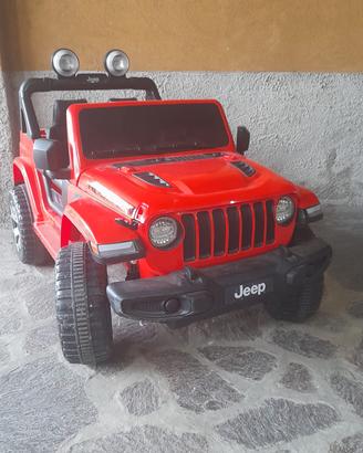 Automobile elettrica Jeep per bambini 