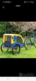Rimorchio bici/passeggino cane haferbande cabby L