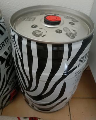 un fusto di birra 5 litri wurth nuovo