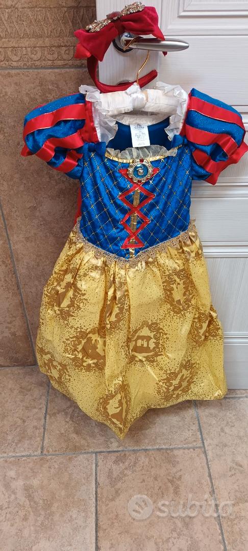 Costume Carnevale Disney Biancaneve e cerchietto - Tutto per i