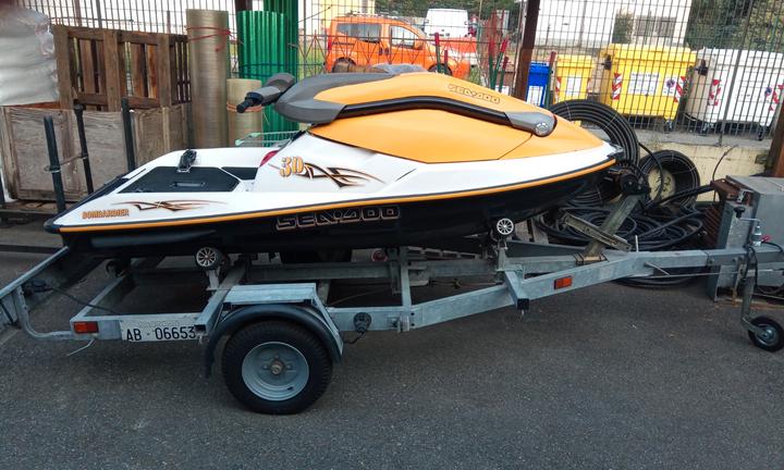 Moto acqua jet ski sea doo 3d