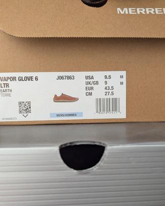 Scarpa Merrell uomo taglia 43 1/2