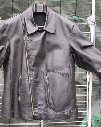 Giacca in pelle chiodo GAMAN - Milano vintage