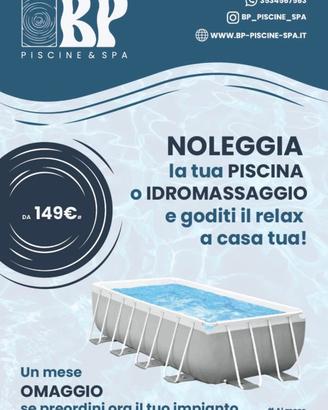 Noleggio piscine e idrassaggi