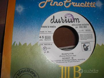 dischi a 45 giri di BONEY M e vari