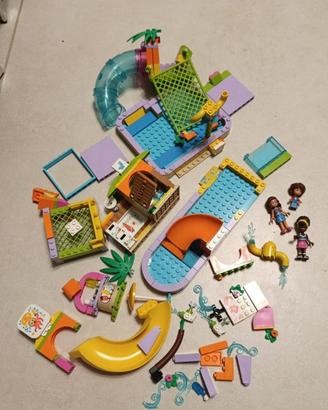 Lego Friends 41720 Parco Acquatico Completo