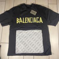 T-Shirt Balenciaga Autentica Unisex Uomo Donna