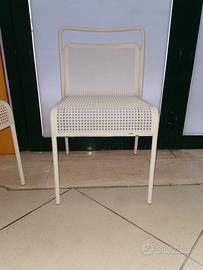 Sedie giardino Varaschin colore bianco