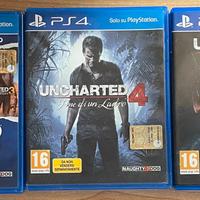 Uncharted 1-2-3-4-5. PS4