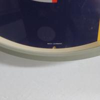 Orologio Parete Vintage Philips West Germany Blu