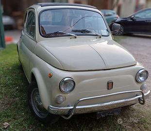 FIAT 500 L (1970) – Targhe Nere & Libretto origin.