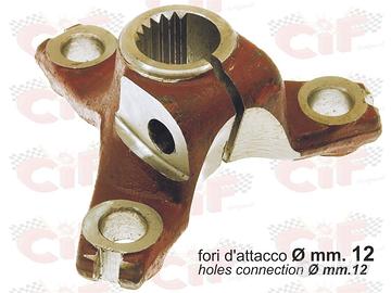 CROCIERA SUL SEMIASSE FORI ATTACCO Ø 12 APE CAR