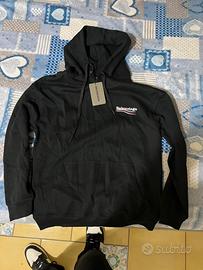 Felpa Balenciaga nera taglia L