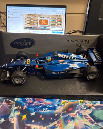 Modellino Auto F1 Minichamps 1/18 Prost Heidfeld