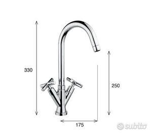 Rubinetto cucina SIRIO SI70 CAO Marchio KELLER