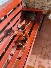 scultura in legno intagliata a mano