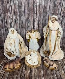 Set Natività in tessuto
