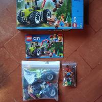 Lego trattore forestale