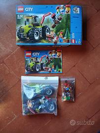 Lego trattore forestale