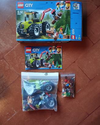 Lego trattore forestale