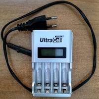 Caricabatterie AAeAAA UltraCell plus+ con Display