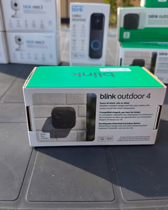 Blink Outdoor 4 + Sync Module Core 1080p Nera NUOV