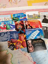 Lotto 10 schede telefoniche da collezione