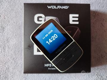 Lettore MP3 Wolfang Bluetooth 5.2 Contapassi