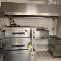 Forno professionale due bocche