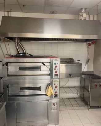 Forno professionale due bocche