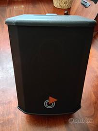 bespeco noma 6 cassa attiva con batteria