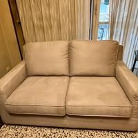 Divano grigio 2 posti tessuto poltrone e sofà