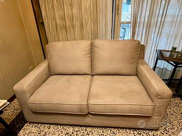 Divano grigio 2 posti tessuto poltrone e sofà