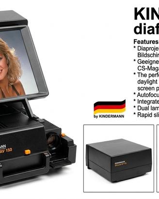 Proiettore Diapositive Kindermann Diafocus AV 150