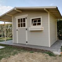 Casette in legno per ricovero attrezzi da giardino