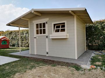 Casette in legno per ricovero attrezzi da giardino