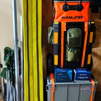 attrezzature surfcasting pesca completa 