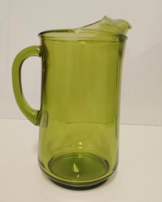 caraffa in vetro vintage 