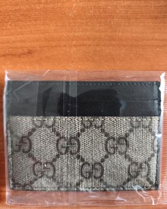 Portafoglio Gucci Supreme in Pelle