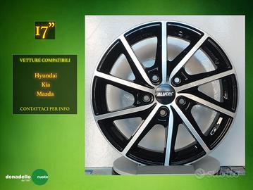 Cerchi in Lega 17" Kia Hyundai e Mazda