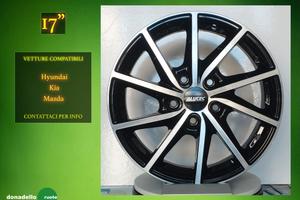 Cerchi in Lega 17" Kia Hyundai e Mazda