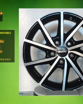 Cerchi in Lega 17" Kia Hyundai e Mazda
