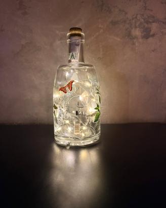 Lampada bottiglia vuota gin Z44
