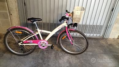 Bicicletta decathlon b twin da ragazza 24"