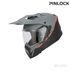 CASCO ASSAULT ACERBIS GRIGIO OPACO Casco Adventure