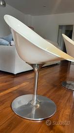 Sedia girevole Eros Philippe Stark per Kartell