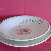 Coppia di piatti Mulino Bianco anno 1980