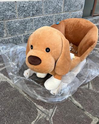 Dondolo in peluche nuovo