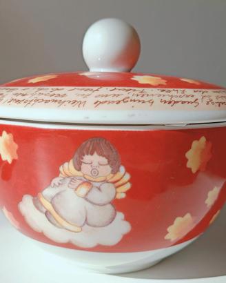 Thun - porta dolcetti in ceramica