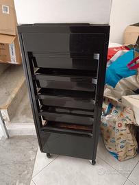 carrello parrucchiere 